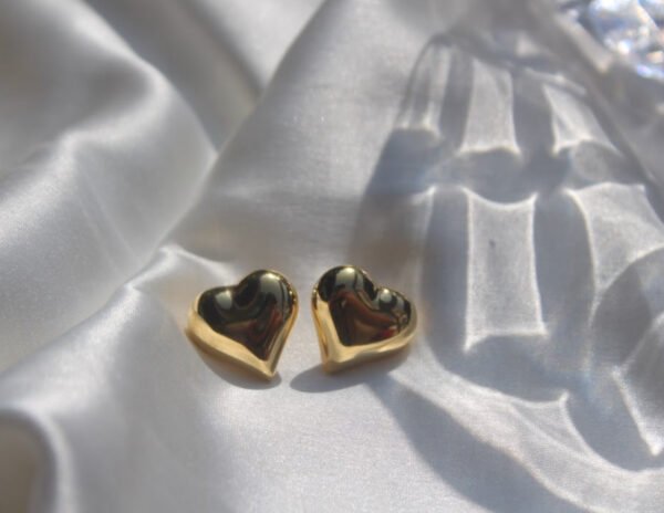 Skye Heart Studs