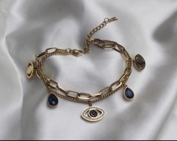 Evil eye Charm Bracelet