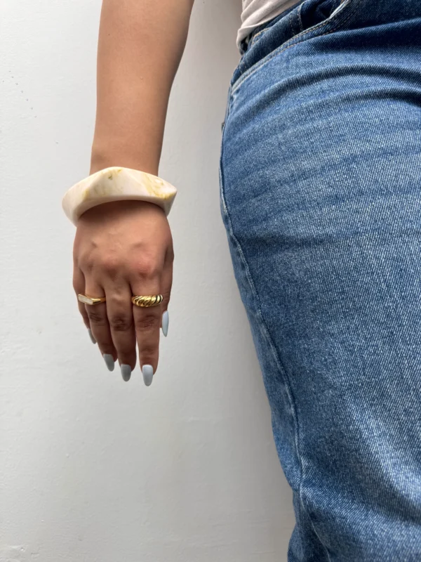 Flat White Bangle